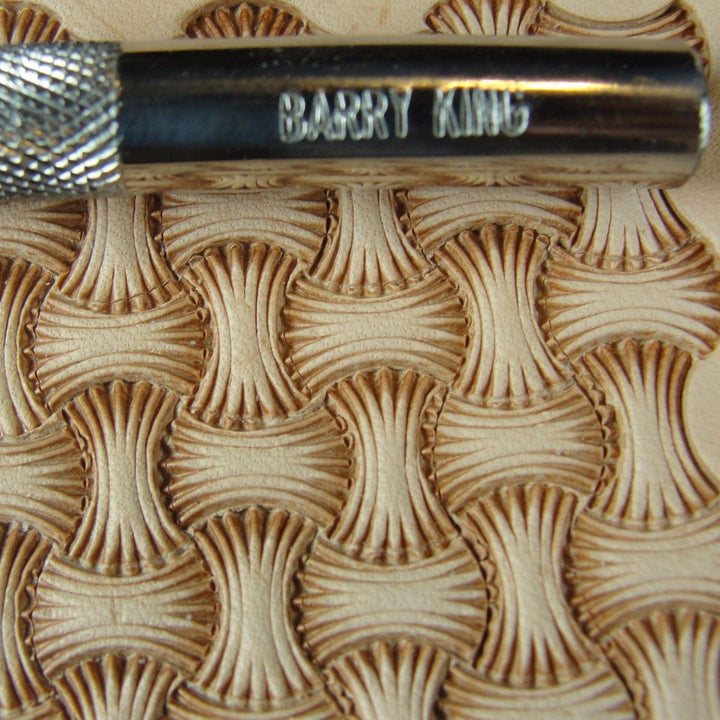 Axe Head Basket Weave Leather Stamp - Barry King | Pro Leather Carvers