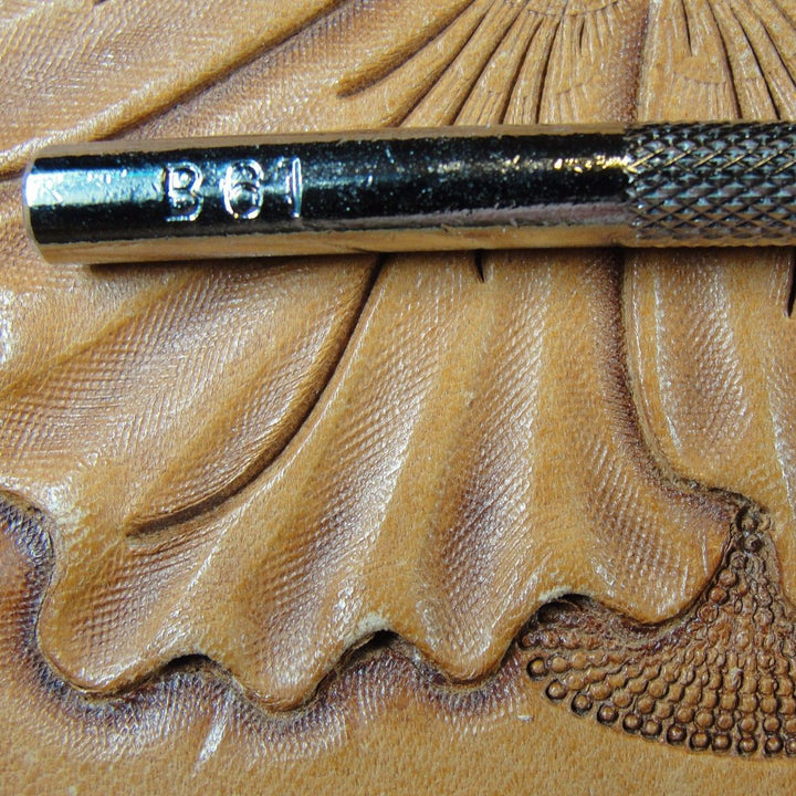 B61 Large Undercut Beveler Petal Lifter Tool | Pro Leather Carvers