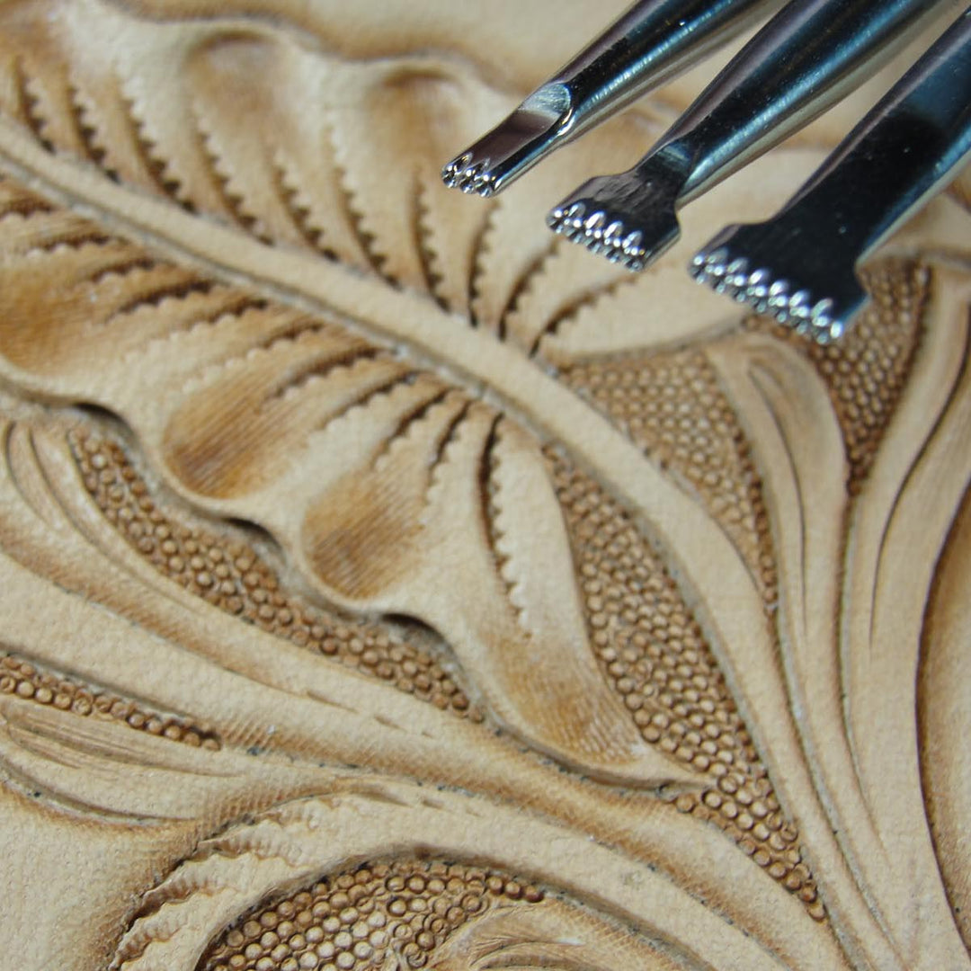 Bar Grounder Leather Stamp Set - Barry King | Pro Leather Carvers