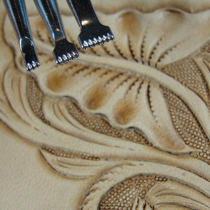 Bar Grounder Leather Stamp Set - Barry King | Pro Leather Carvers