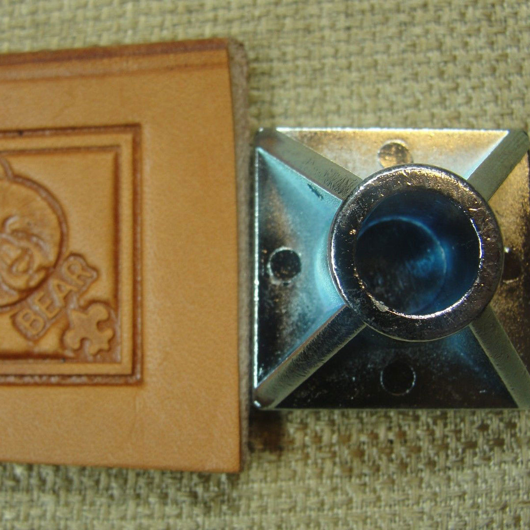 3D Bear Scouts Logo Leather Stamp | Pro Leather Carvers