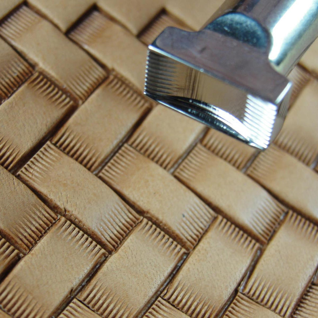 Brick w/ Lines Geo Leather Stamp - Barry King | Pro Leather Carvers