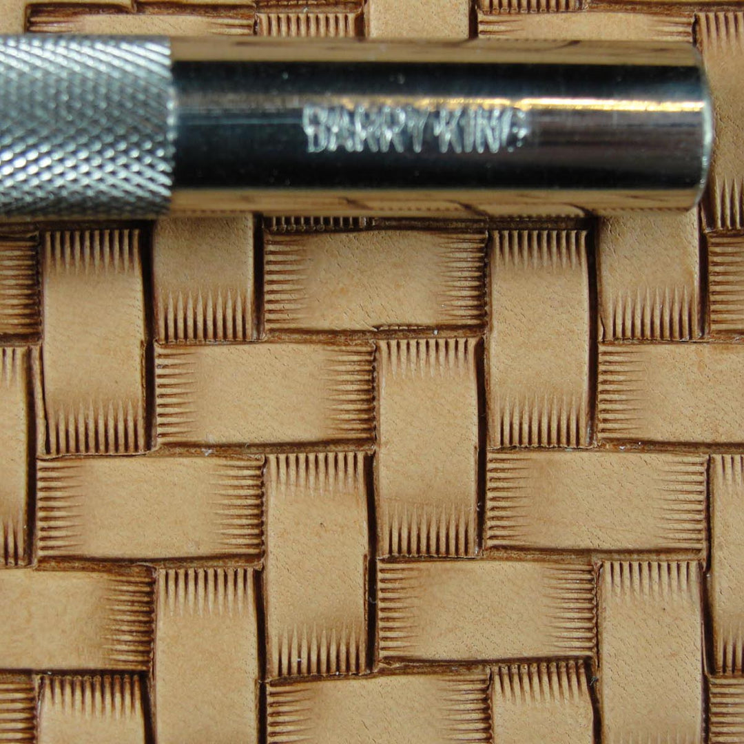 Brick w/ Lines Geo Leather Stamp - Barry King | Pro Leather Carvers