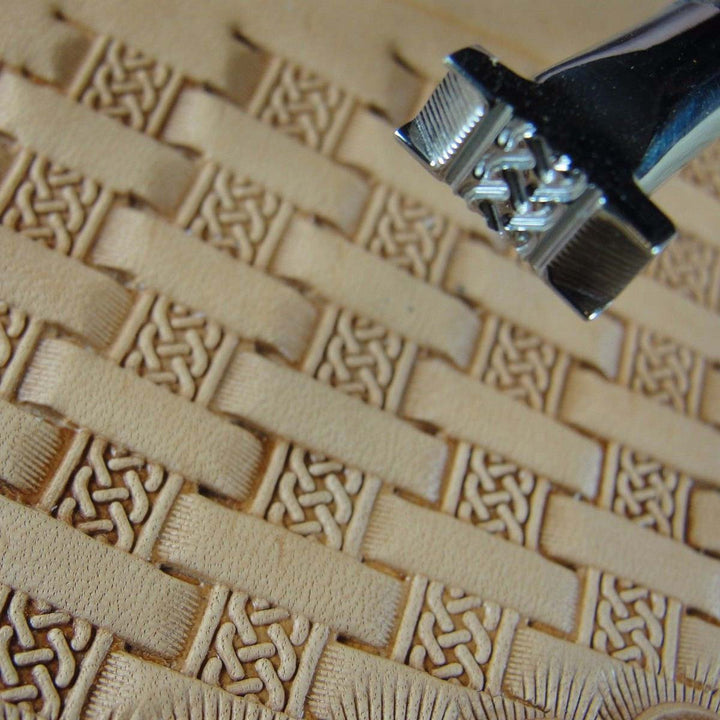 Celtic Basket Weave Leather Stamp - Barry King | Pro Leather Carvers