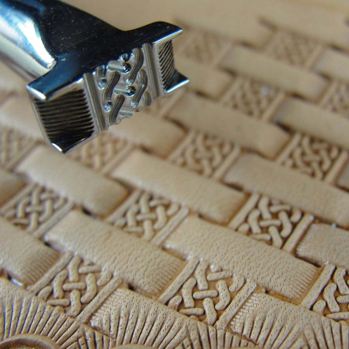 Celtic Basket Weave Leather Stamp - Barry King | Pro Leather Carvers