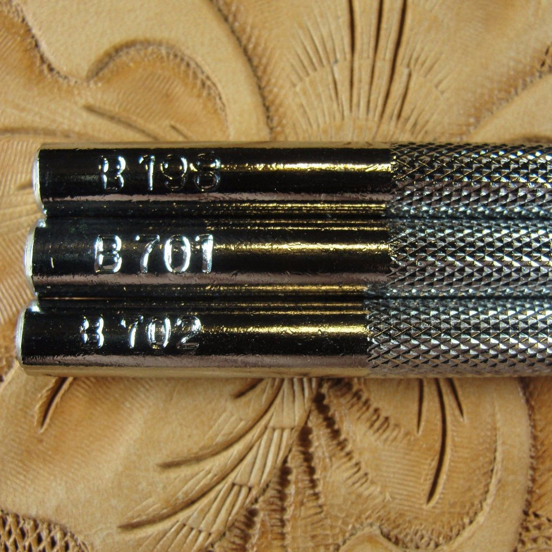 Coarse Checkered Bevelers - Leather Stamp Set | Pro Leather Carvers