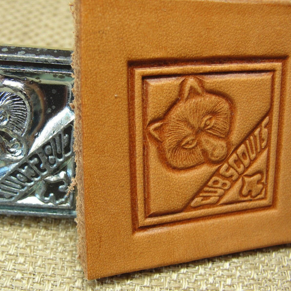 3D Cub Scouts Logo Leather Stamp | Pro Leather Carvers
