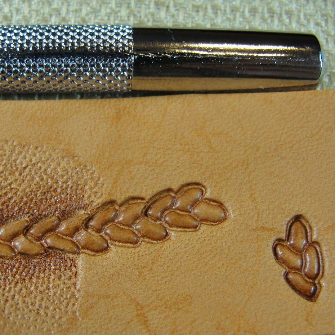 D441 Small Double Braid Leather Stamp - Pro Leather Carvers