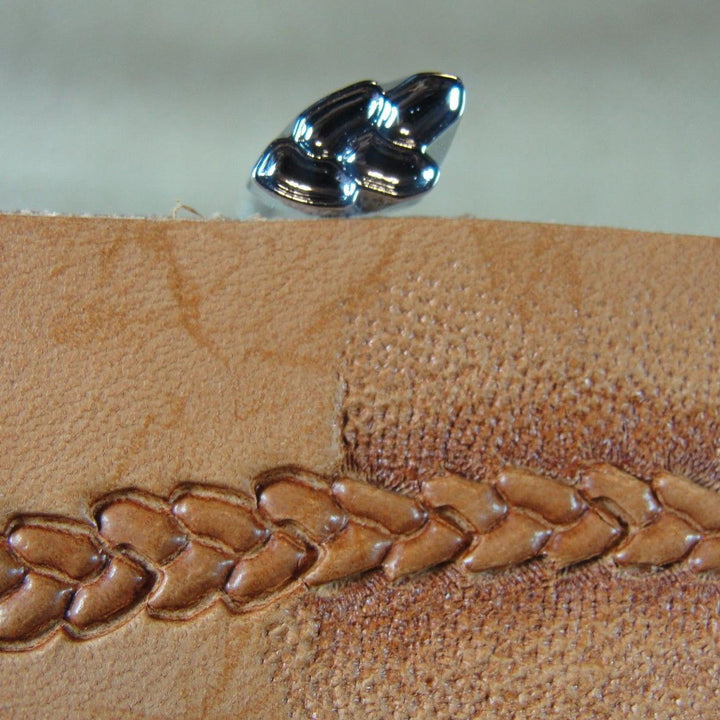 D441 Small Double Braid Leather Stamp - Pro Leather Carvers