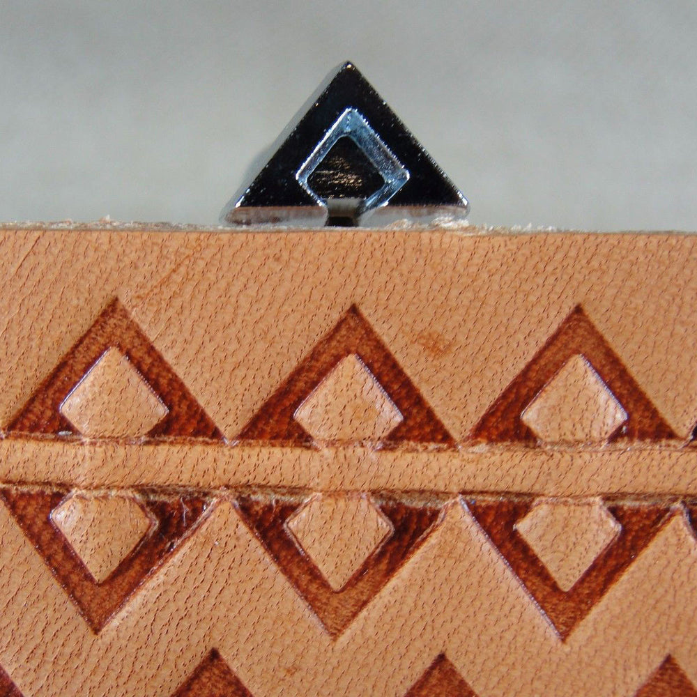 E292 Geometric Border Leather Stamp - Craft Japan | Pro Leather Carver