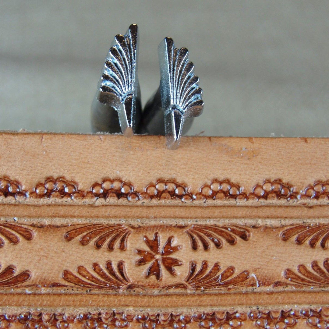 E319L/R Geometric Border Leather Stamp Set | Pro Leather Carvers