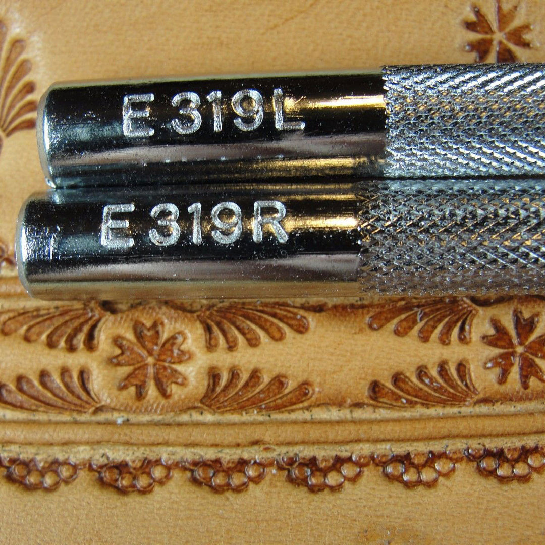 E319L/R Geometric Border Leather Stamp Set | Pro Leather Carvers