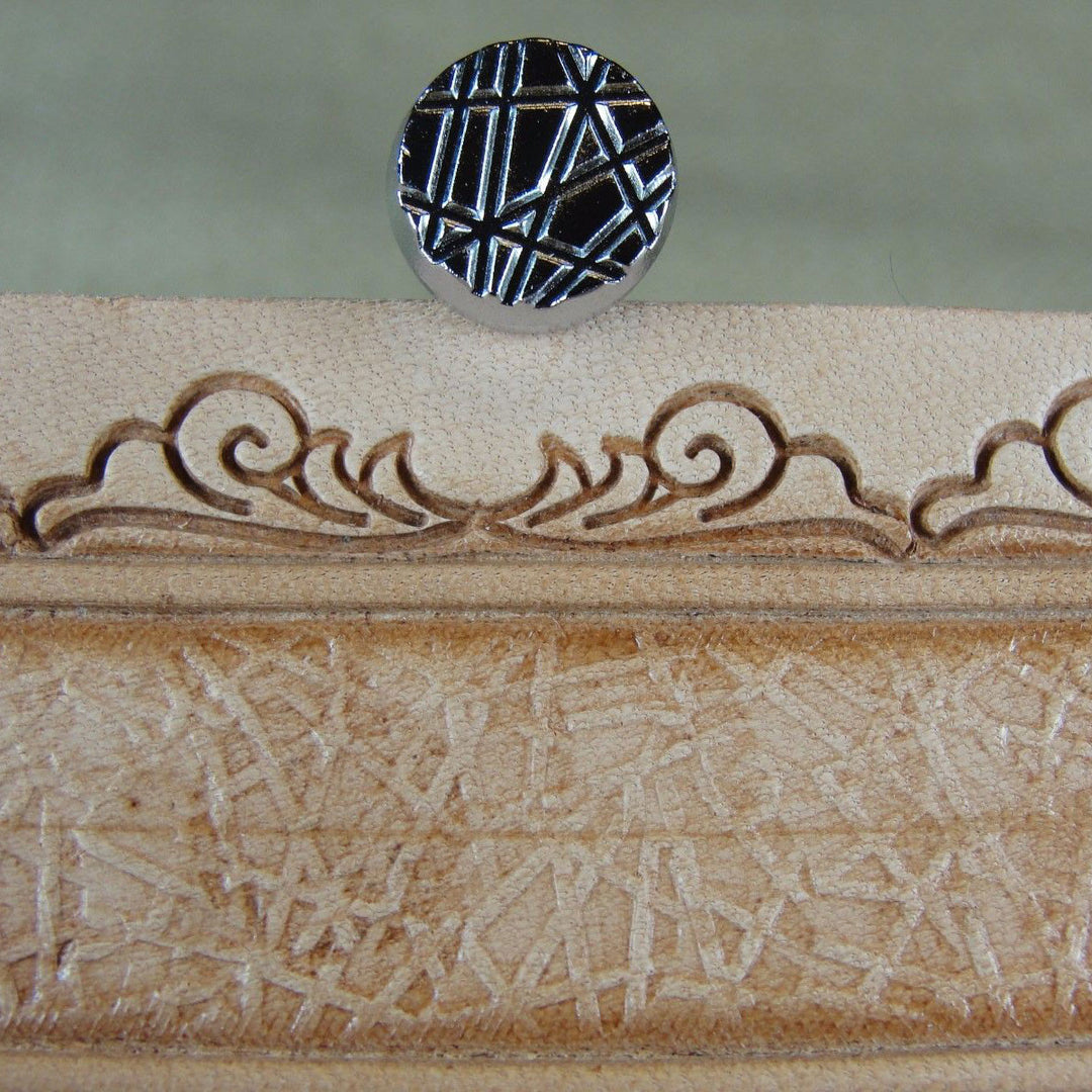 E481 Background Matting Leather Stamp | Pro Leather Carvers