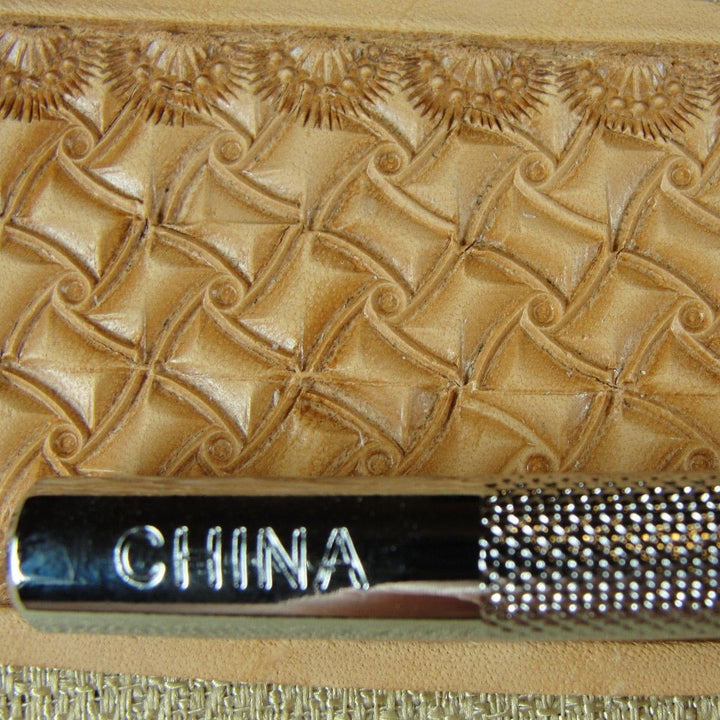 E685-S Small Crazy Legs Geometric Leather Stamp | Pro Leather Carvers