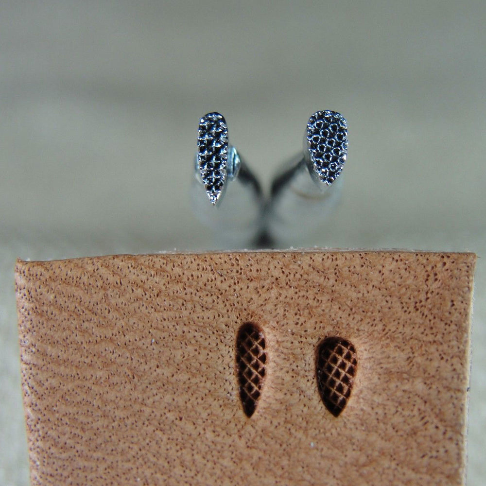 Fine Checkered Background Leather Stamp Set | Pro Leather Carvers