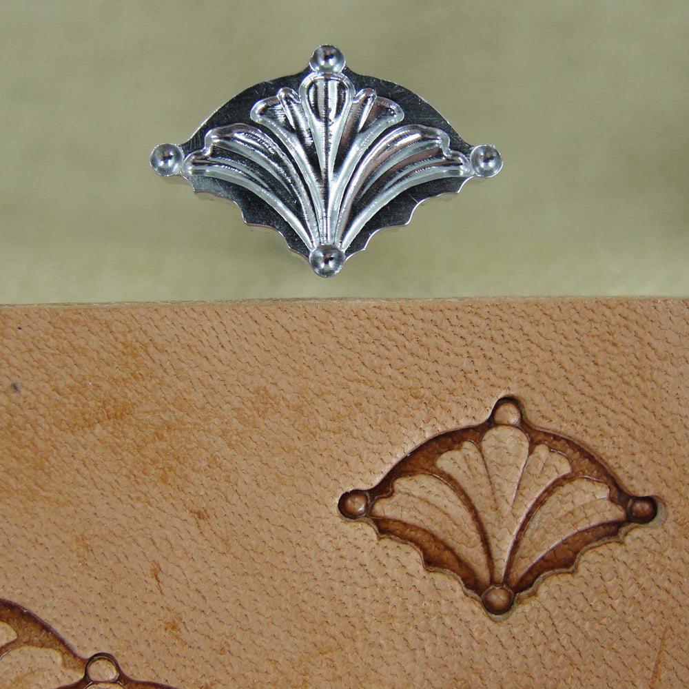 Floral Geometric Stamp - Stainless Steel | Pro Leather Carvers