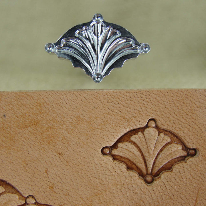Floral Geometric Stamp - Stainless Steel | Pro Leather Carvers