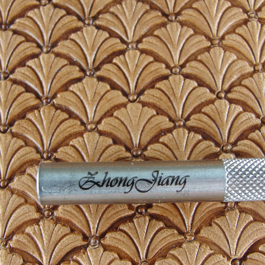 Floral Geometric Stamp - Stainless Steel | Pro Leather Carvers