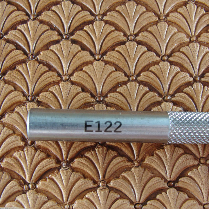 Floral Geometric Stamp - Stainless Steel | Pro Leather Carvers