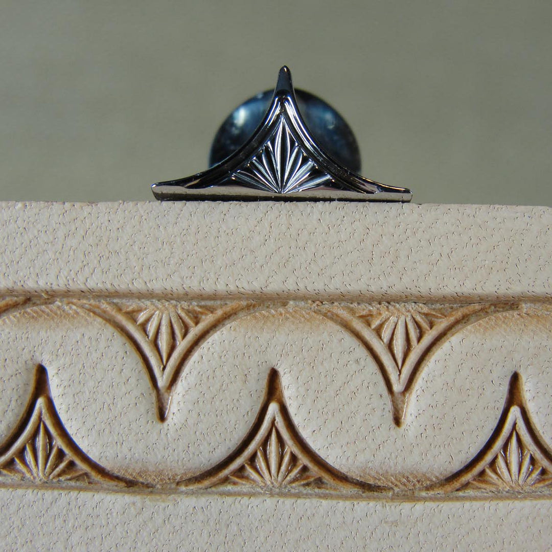 Lined Half Box Border Leather Stamp - Barry King | Pro Leather Carvers