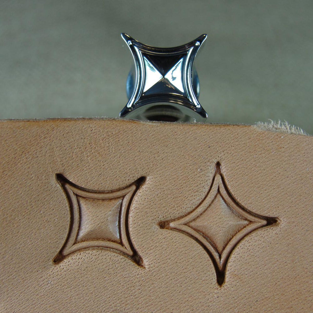 Hollow Box Geometric Leather Stamp - Barry King | Pro Leather Carvers