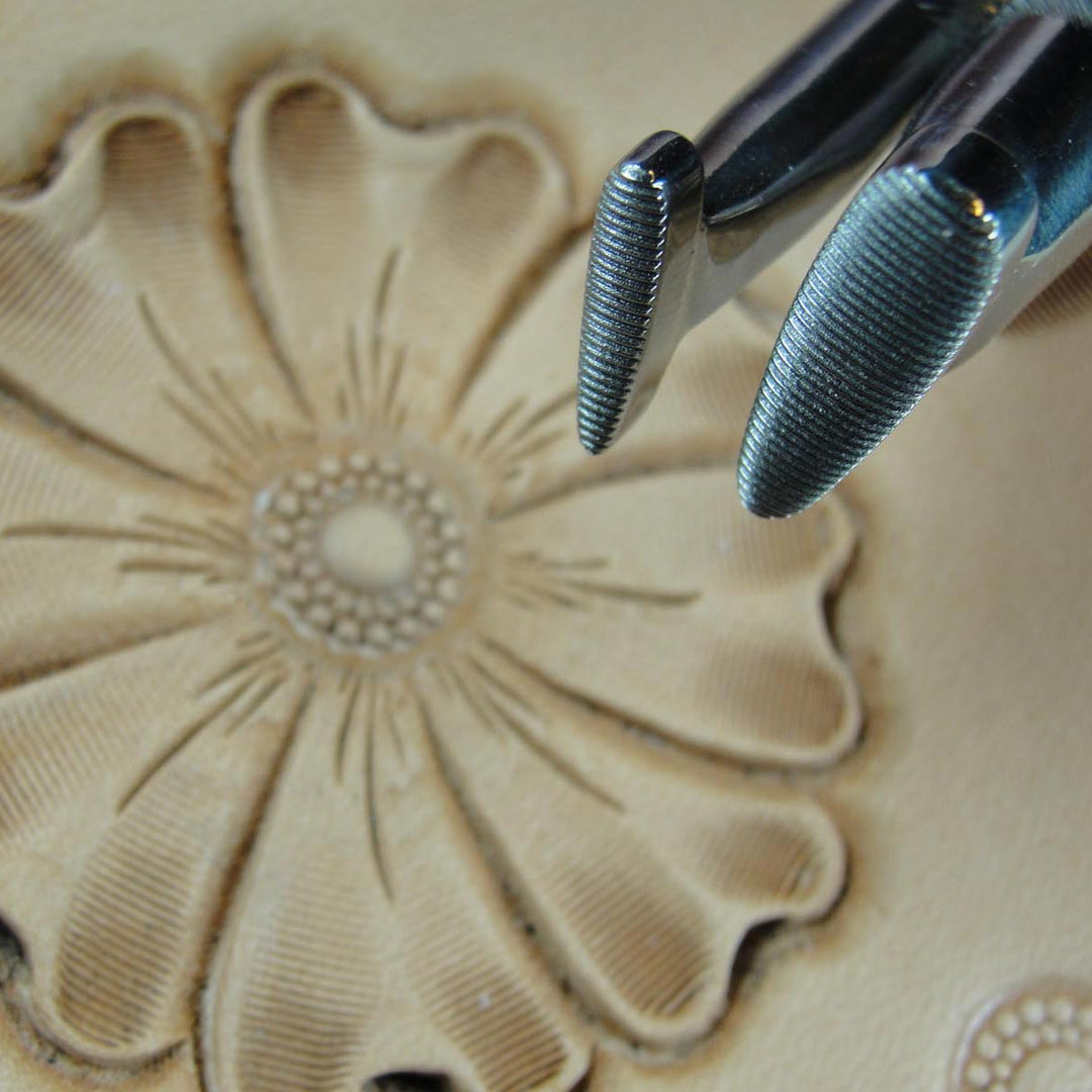 Horizontal Thumb Print Leather Stamps - King | Pro Leather Carvers