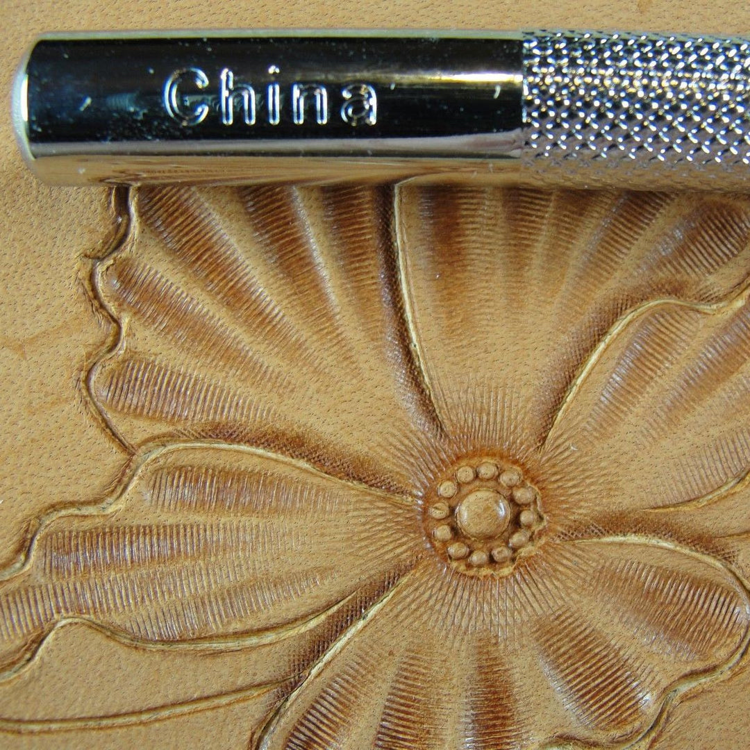 J520 12-Seed Flower Center Leather Stamp | Pro Leather Carvers