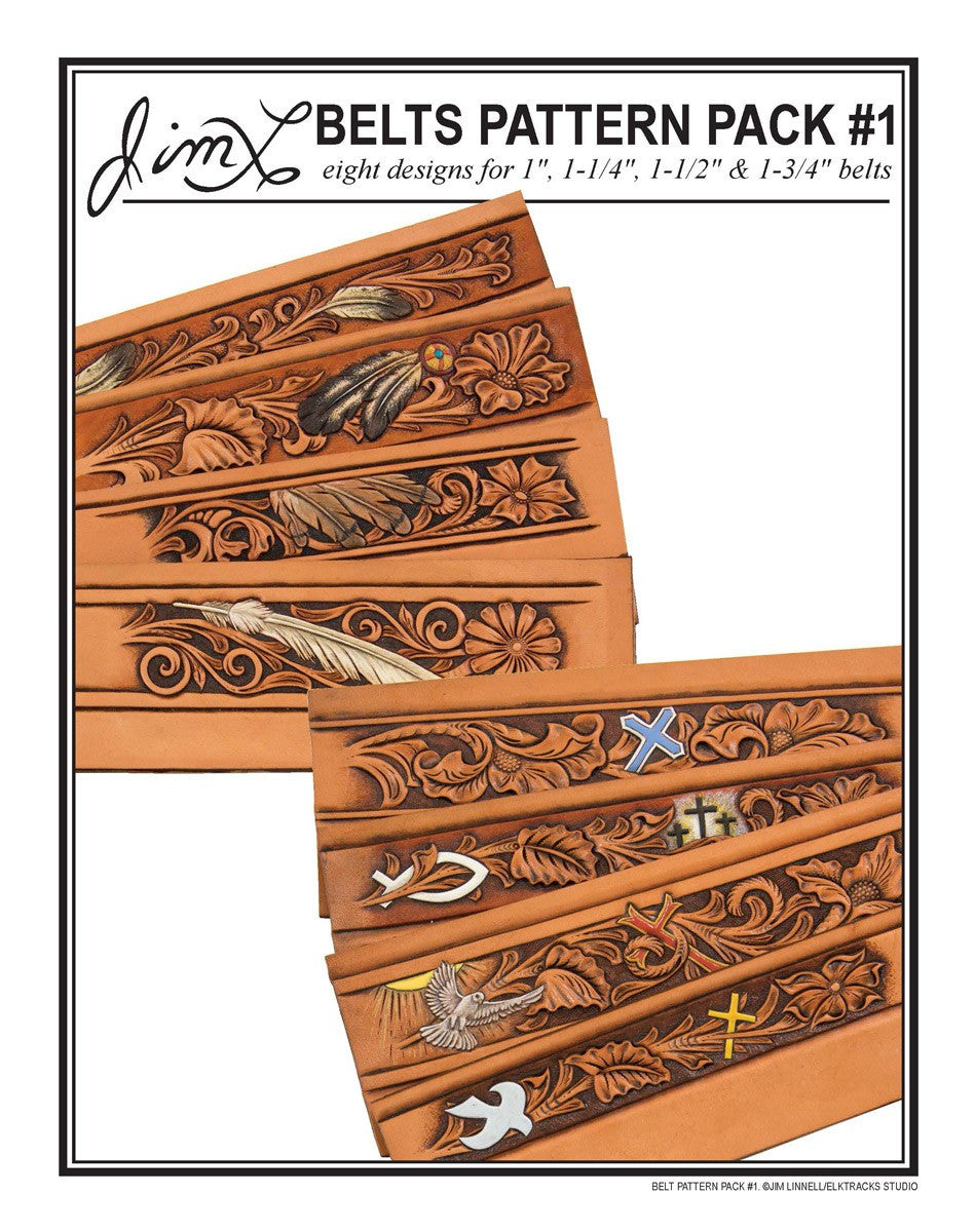 belts-pattern-pack-1-jim-linnell-pro-leather-carvers for Free Printable Leather Belt Tooling Patterns Belts Pattern Pack #1 - Jim Linnell | Pro Leather Carvers for Free Printable Leather Belt Tooling Patterns