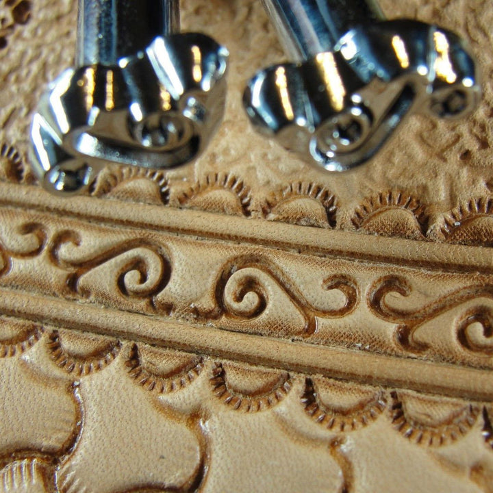 K156L/R Border Leather Stamp Set - Pro Leather Carvers