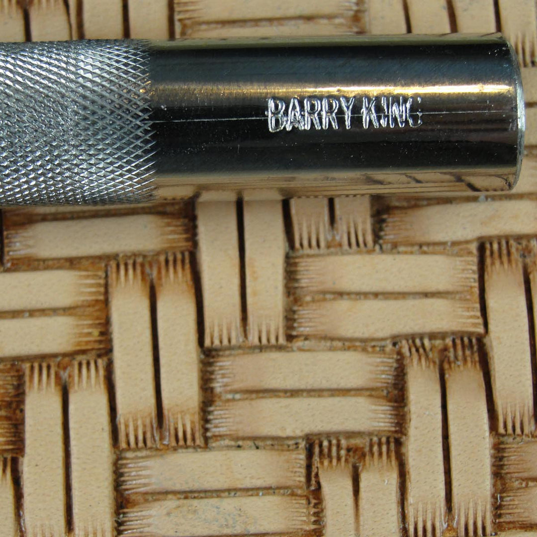 Lined Long Block Basket Leather Stamping Tool | Pro Leather Carvers