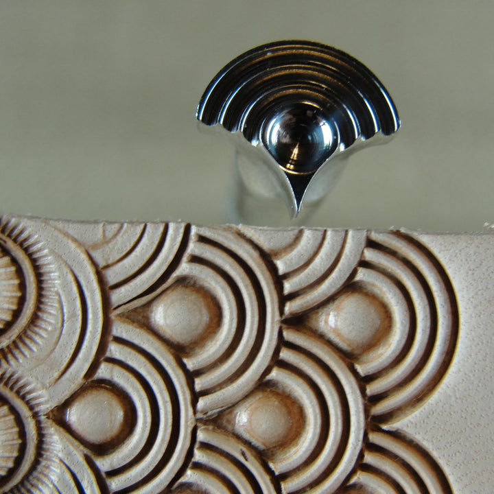 Loop Shell Geometric Leather Stamp - Barry King | Pro Leather Carvers