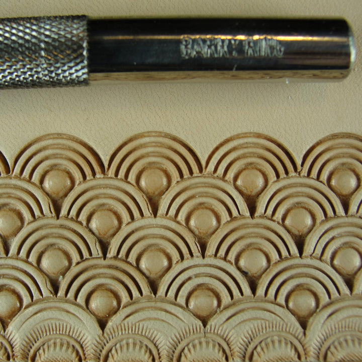 Loop Shell Geometric Leather Stamp - Barry King | Pro Leather Carvers