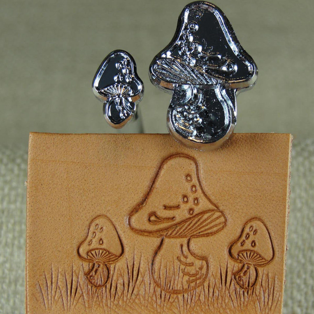 K158/K159 Mushroom Leather Stamp Set - Japan | Pro Leather Carvers