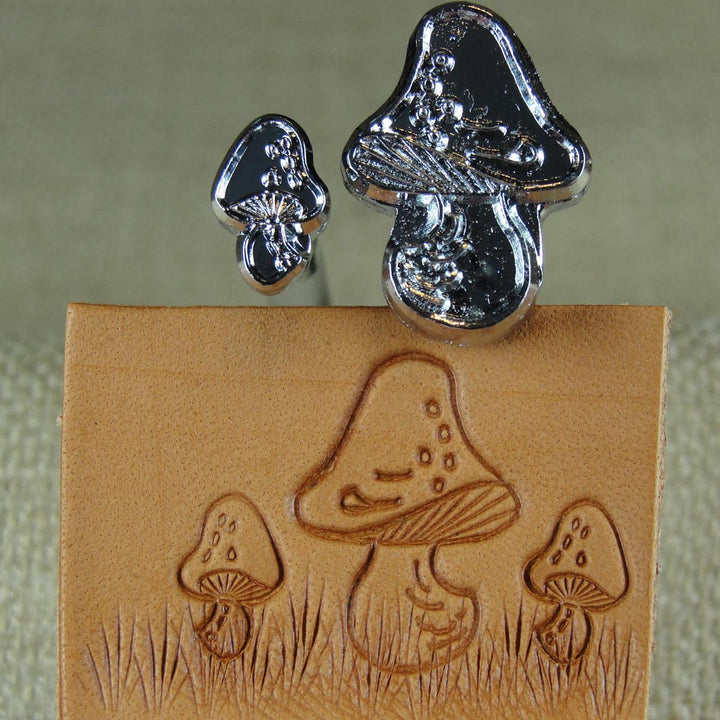 K158/K159 Mushroom Leather Stamp Set - Japan | Pro Leather Carvers