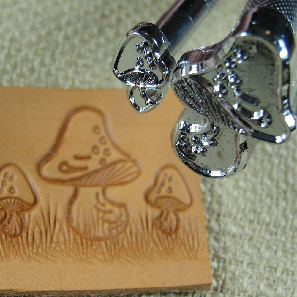 K158/K159 Mushroom Leather Stamp Set - Japan | Pro Leather Carvers