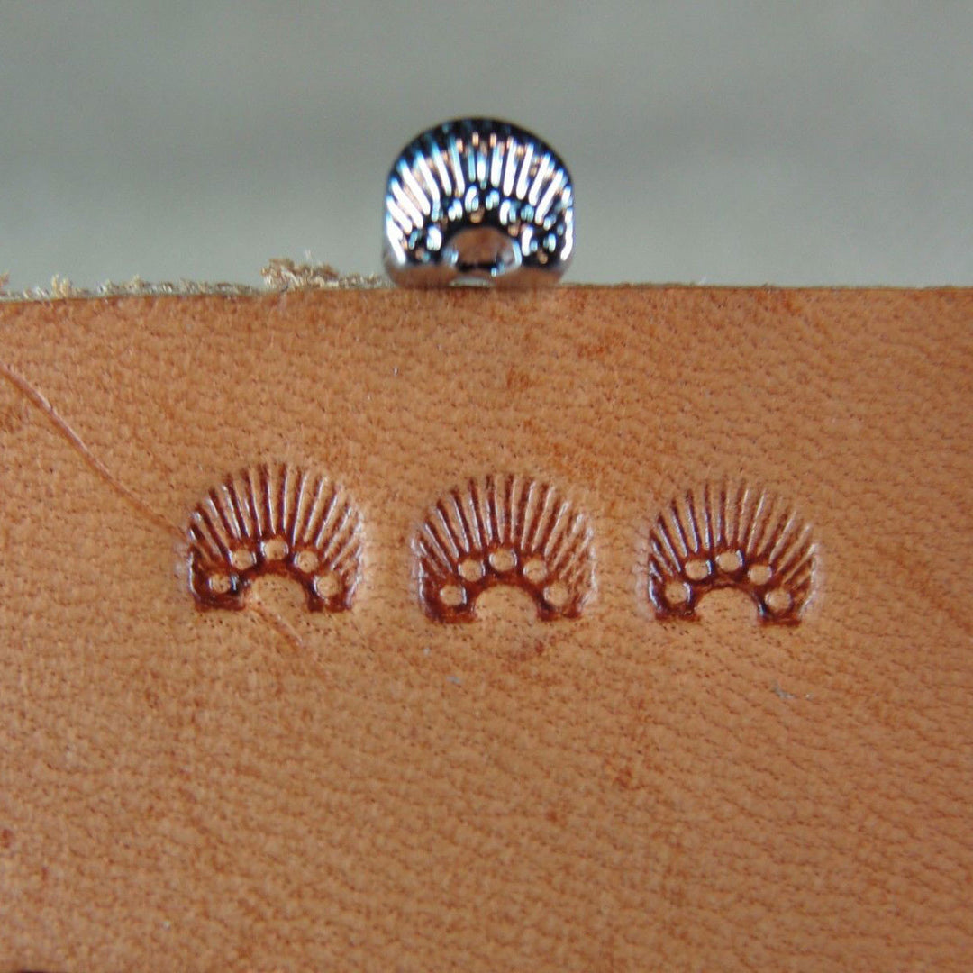 N303 Small 5-Seed Border Leather Stamp | Pro Leather Carvers