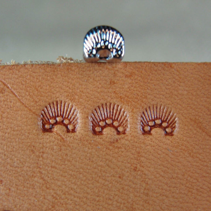 N303 Small 5-Seed Border Leather Stamp | Pro Leather Carvers