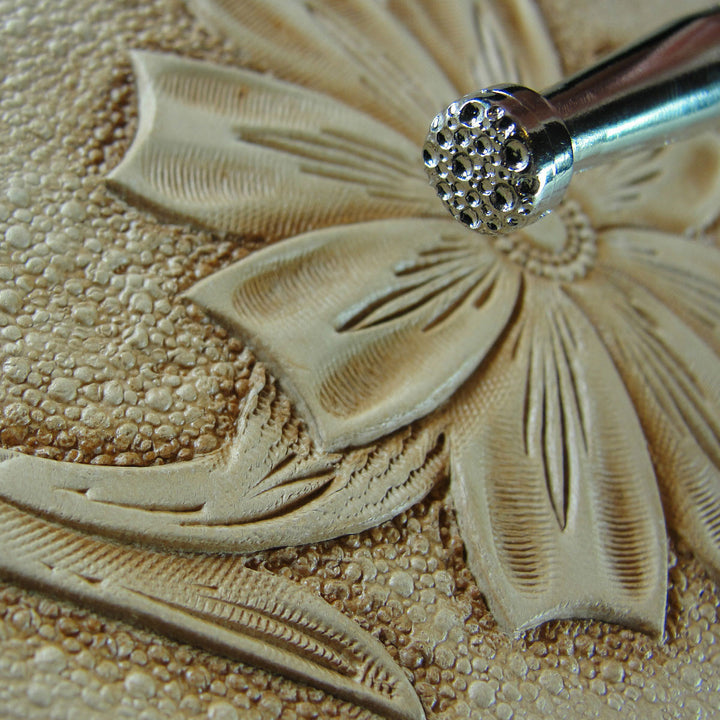 Medium Pebble Matting Texture Leather Stamp | Pro Leather Carvers