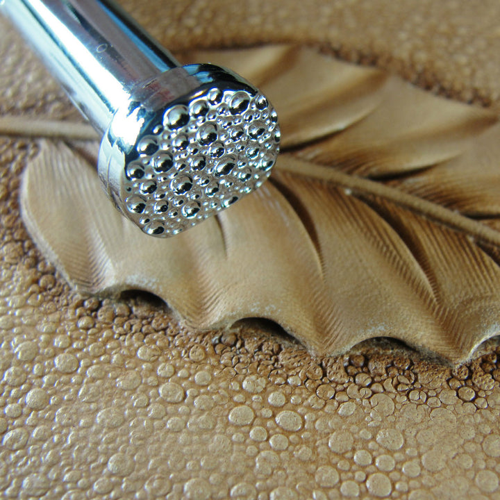 Large Pebble Matting Texture Leather Stamp | Pro Leather Carvers