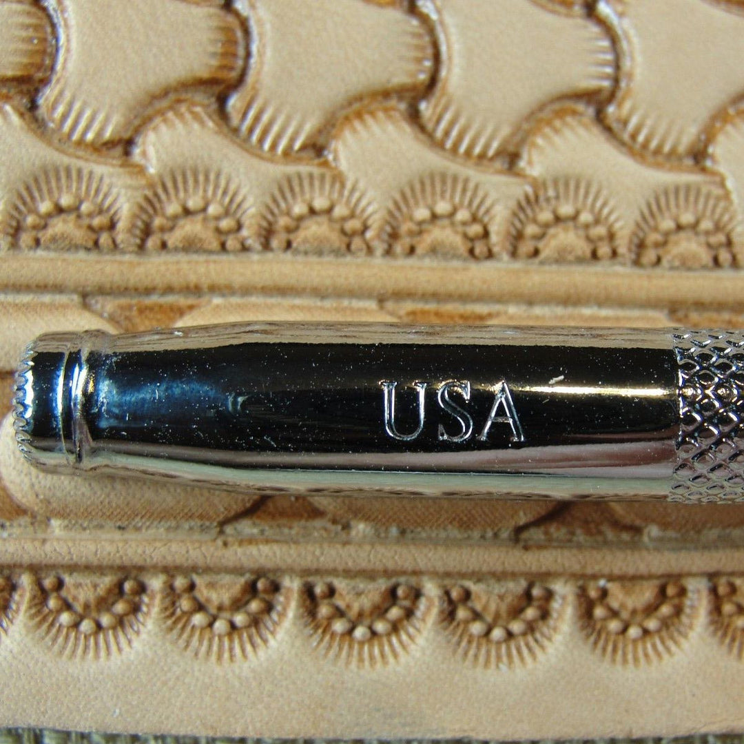 7-Seed Border Leather Stamp - Hide Crafter | Pro Leather Carvers