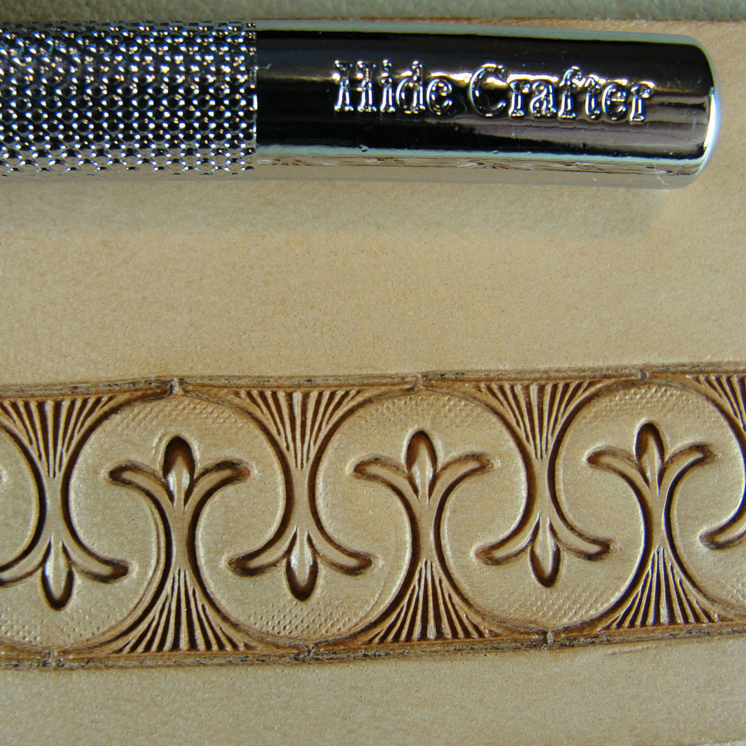 Border Saddle Leather Stamp - Hide Crafter | Pro Leather Carvers