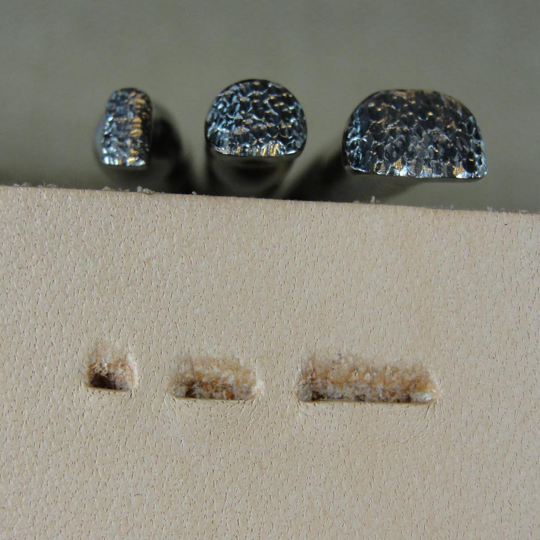 Pebble Steep Angle Beveler Leather Stamp Set | Pro Leather Carvers