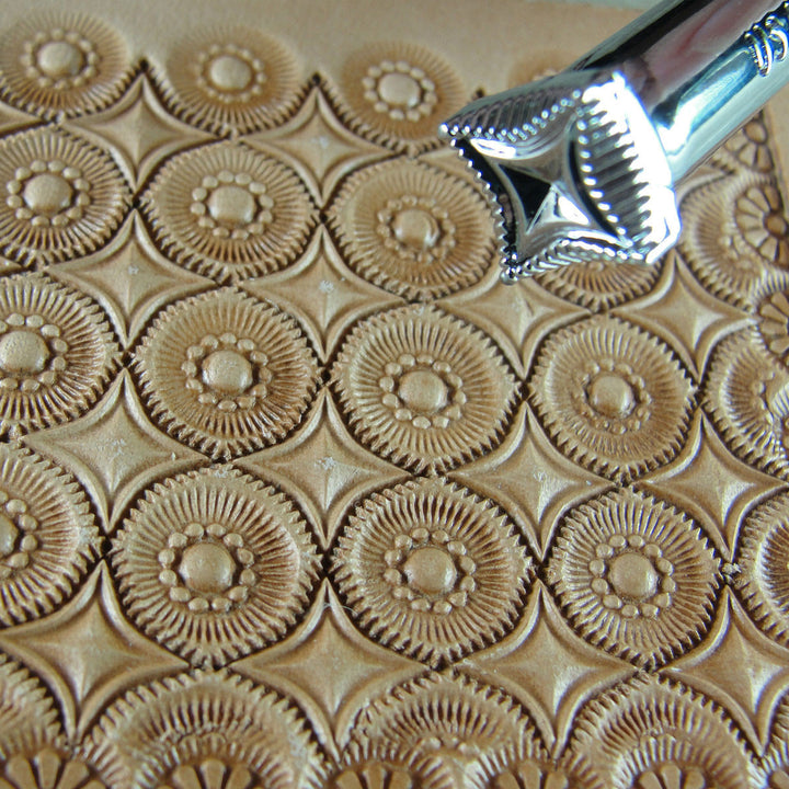 4 Point Star Geo Leather Stamp - Hide Crafter | Pro Leather Carvers