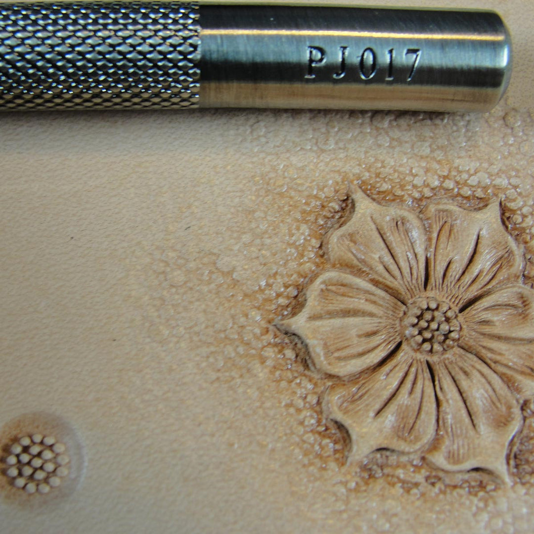Small Cluster Flower Center Leather Stamp | Pro Leather Carvers