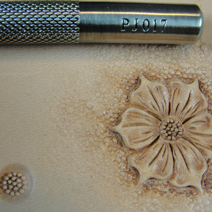 Small Cluster Flower Center Leather Stamp | Pro Leather Carvers