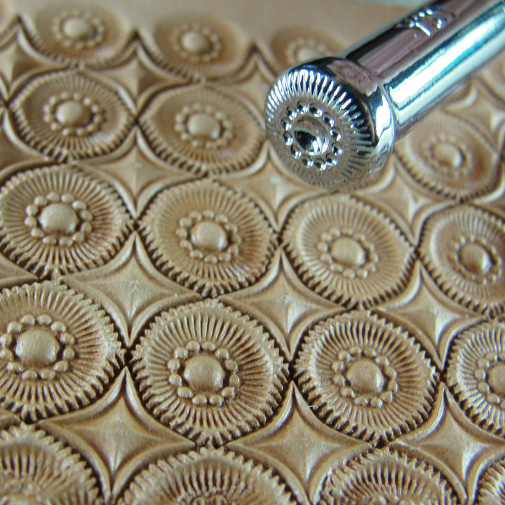 Flower Center Leather Stamp- Hide Crafter | Pro Leather Carvers