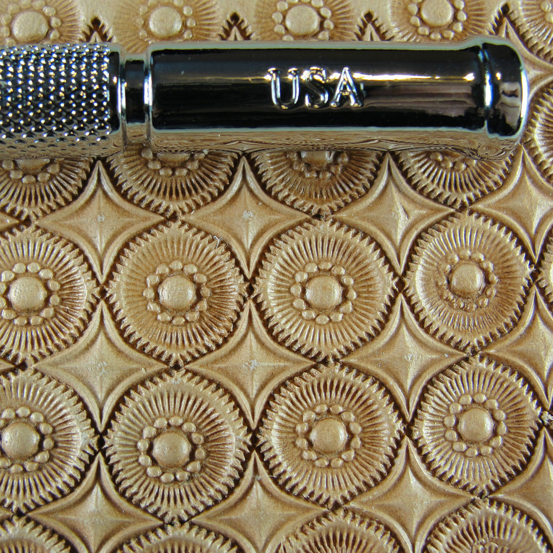 Flower Center Leather Stamp- Hide Crafter | Pro Leather Carvers