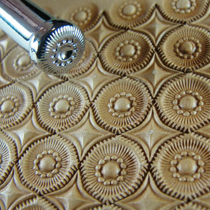 Flower Center Leather Stamp- Hide Crafter | Pro Leather Carvers