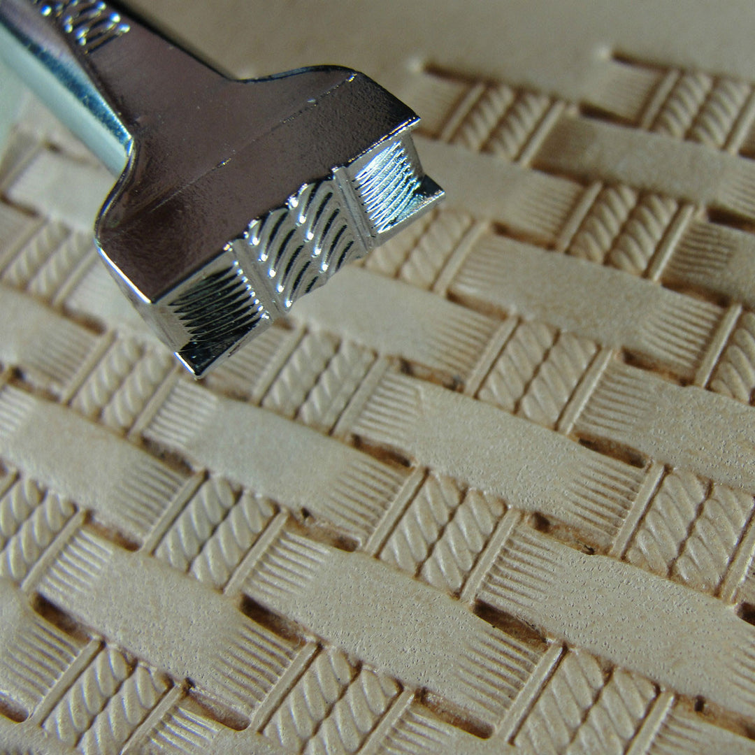 Double Rope Basket Weave Leather Stamp | Pro Leather Carvers