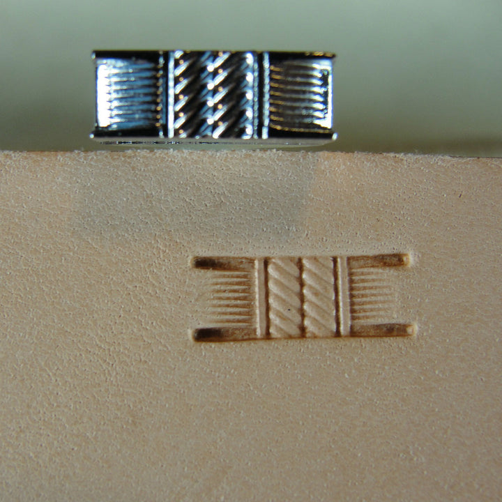 Double Rope Basket Weave Leather Stamp | Pro Leather Carvers